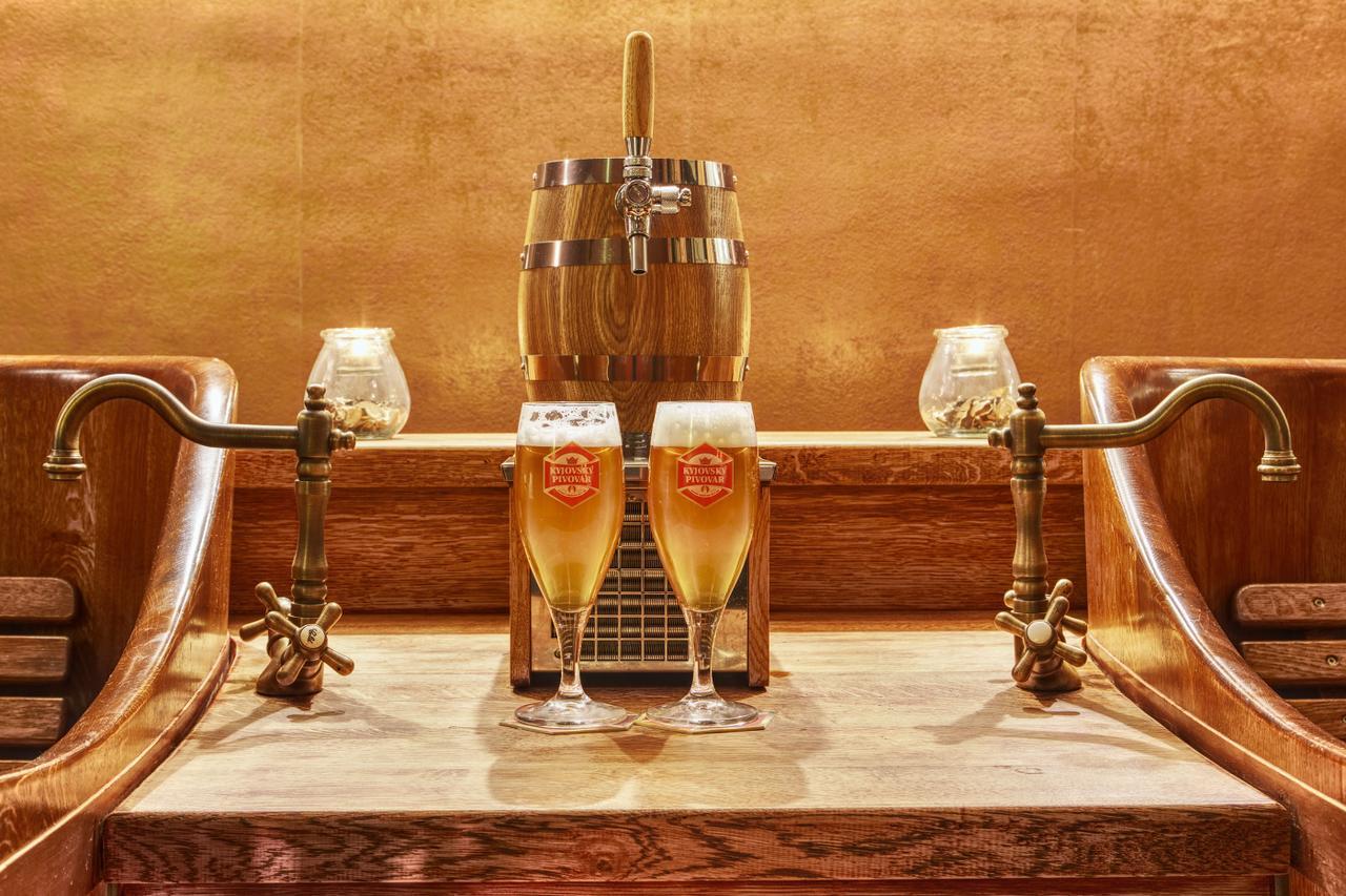 Kyjovsky Pivovar - Hotel, Restaurace, Pivni Lazne Luaran gambar